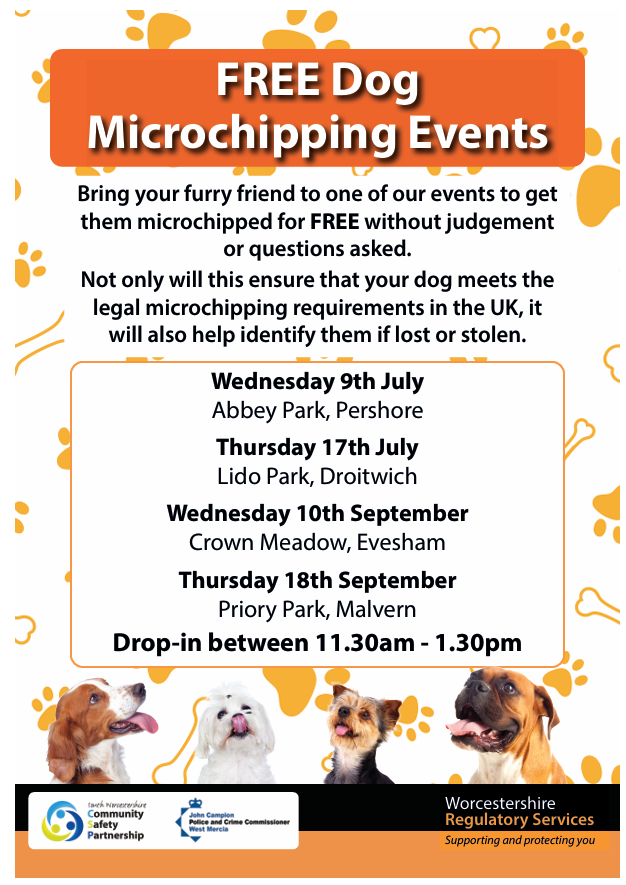 dog chipping event