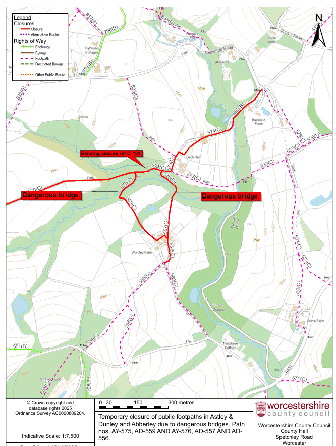 road closure 16th dec 25