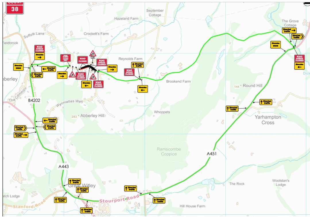 ROAD CLOSURE 2 FEB 26