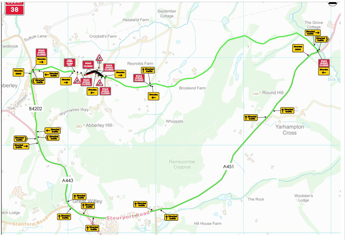 road closure 11 may